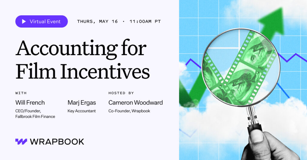 Accounting For Film Incentives With Will French